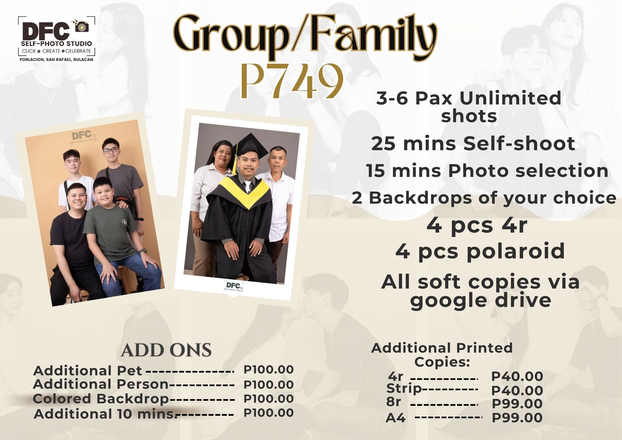 Group or Family Shoot